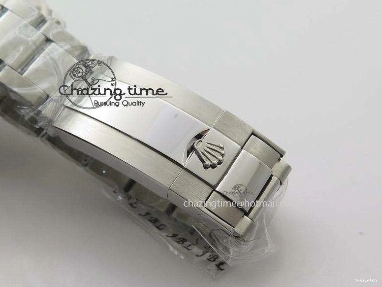 SS Dial A7750 on SS 116680 Bracelet YachtMaster II White 0423